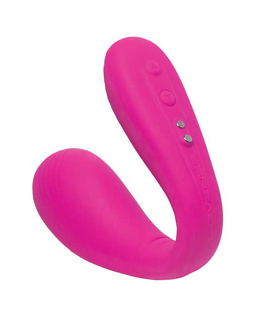 Lovense Dolce (Previously Quake) Adjustable Dual Stimulator - Pink by Lovense