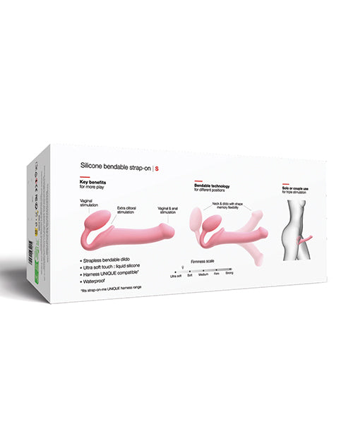 Strap-On-Me Semi-Realistic Bendable Strap-On, Pink (SM)