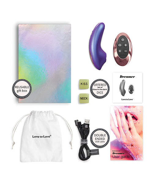 Love to Love Dreamer Mini Tongue Flicker - Iridescent Night by Love to Love