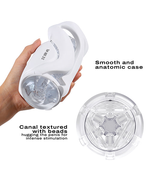 Dorcel Deep Blow Masturbator - White by Dorcel