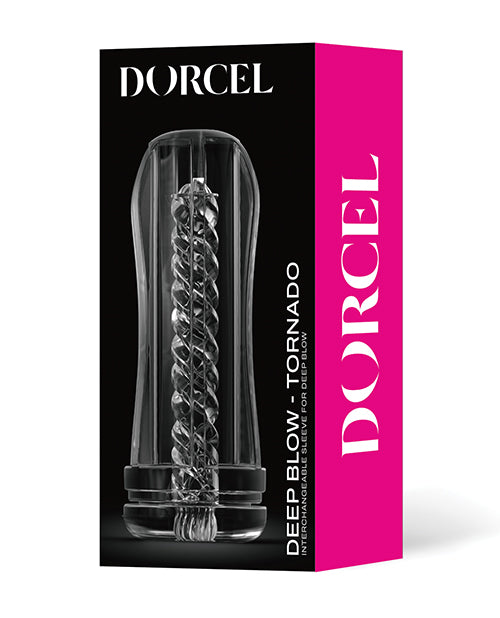 Dorcel Deep Blow Tornado Sleeve - Clear by Dorcel