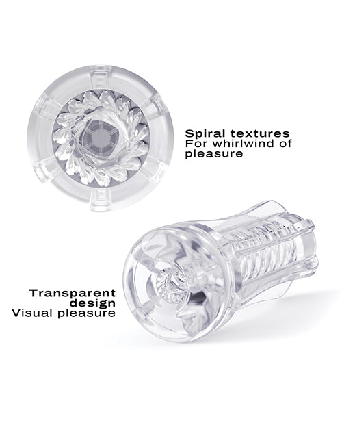 Dorcel Deep Blow Tornado Sleeve - Clear by Dorcel