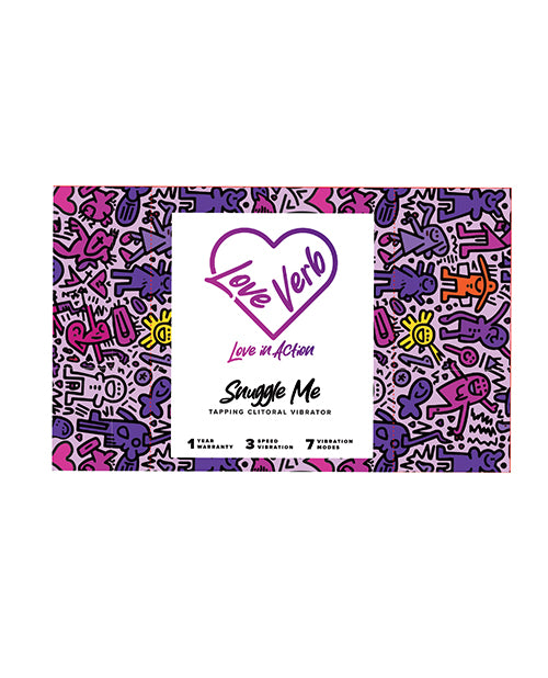 Love Verb Snuggle Me Copper-Infused Clitoral Vibrator - Lilac by Love Verb