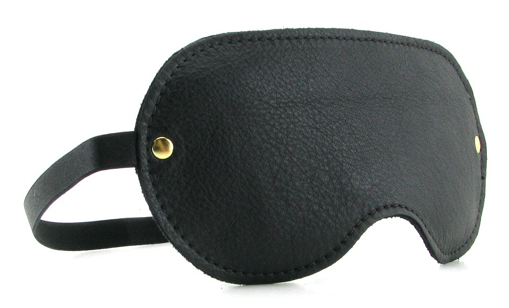 Spartacus Kink Kit — Leather Bondage Set with Blindfold & Slapper - SPK-001