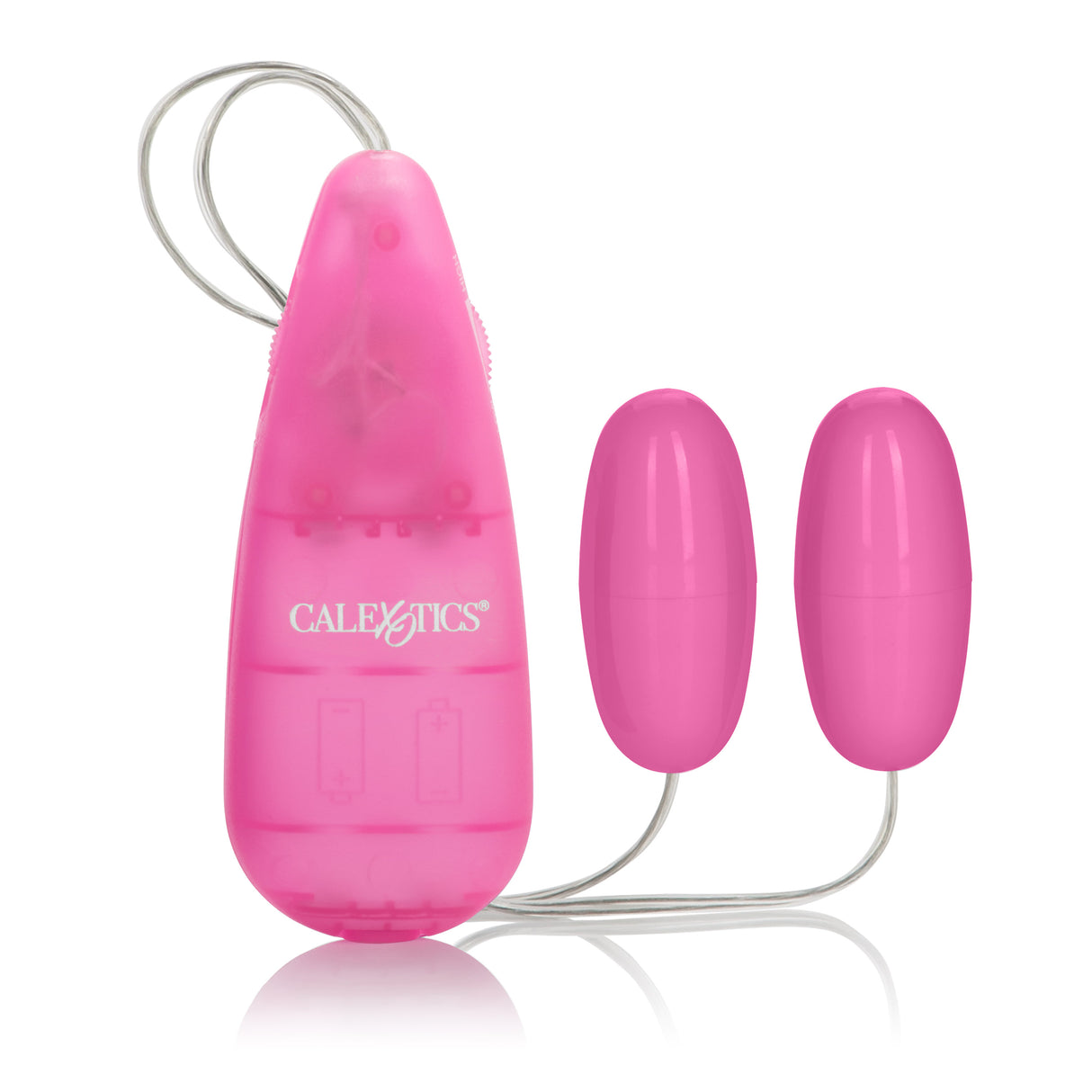 CalExotics Pocket Exotics Double Vibrating Bullets — Pink - SE1104042