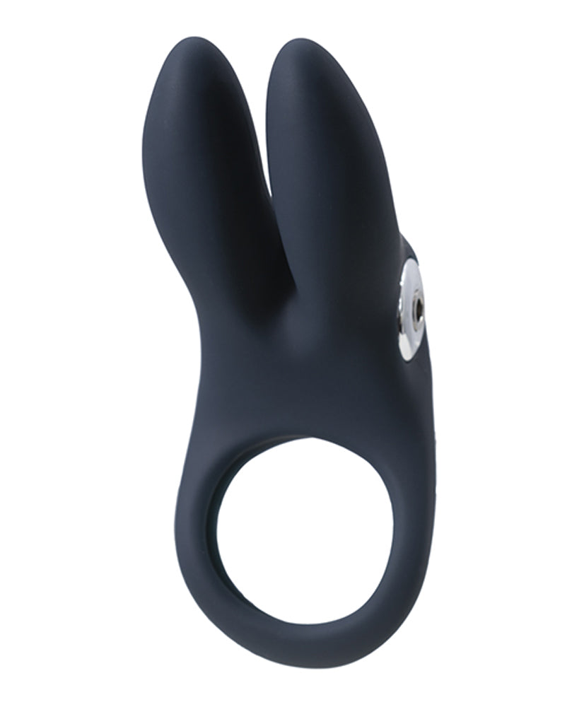 VeDO Sexy Bunny Rechargeable Cock Ring — Black Pearl - BU-0804