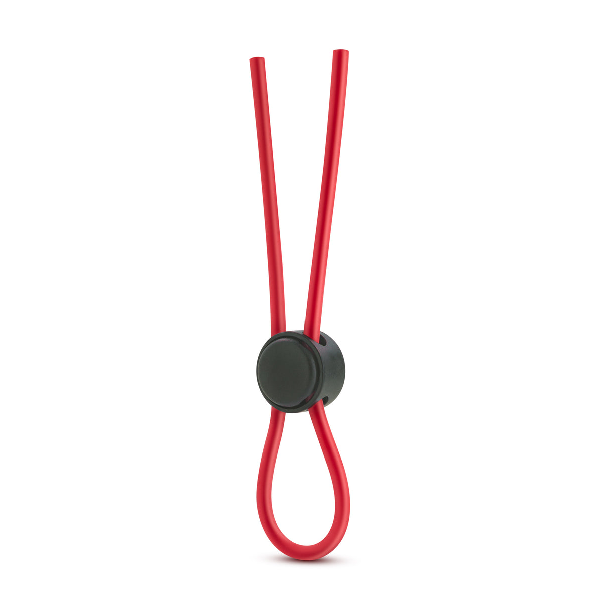 Blush Stay Hard Silicone Loop Cock Ring — Red - BL-31098