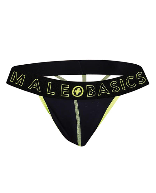 Male Basics Neon Thong Yellow LG by MaleBasics
