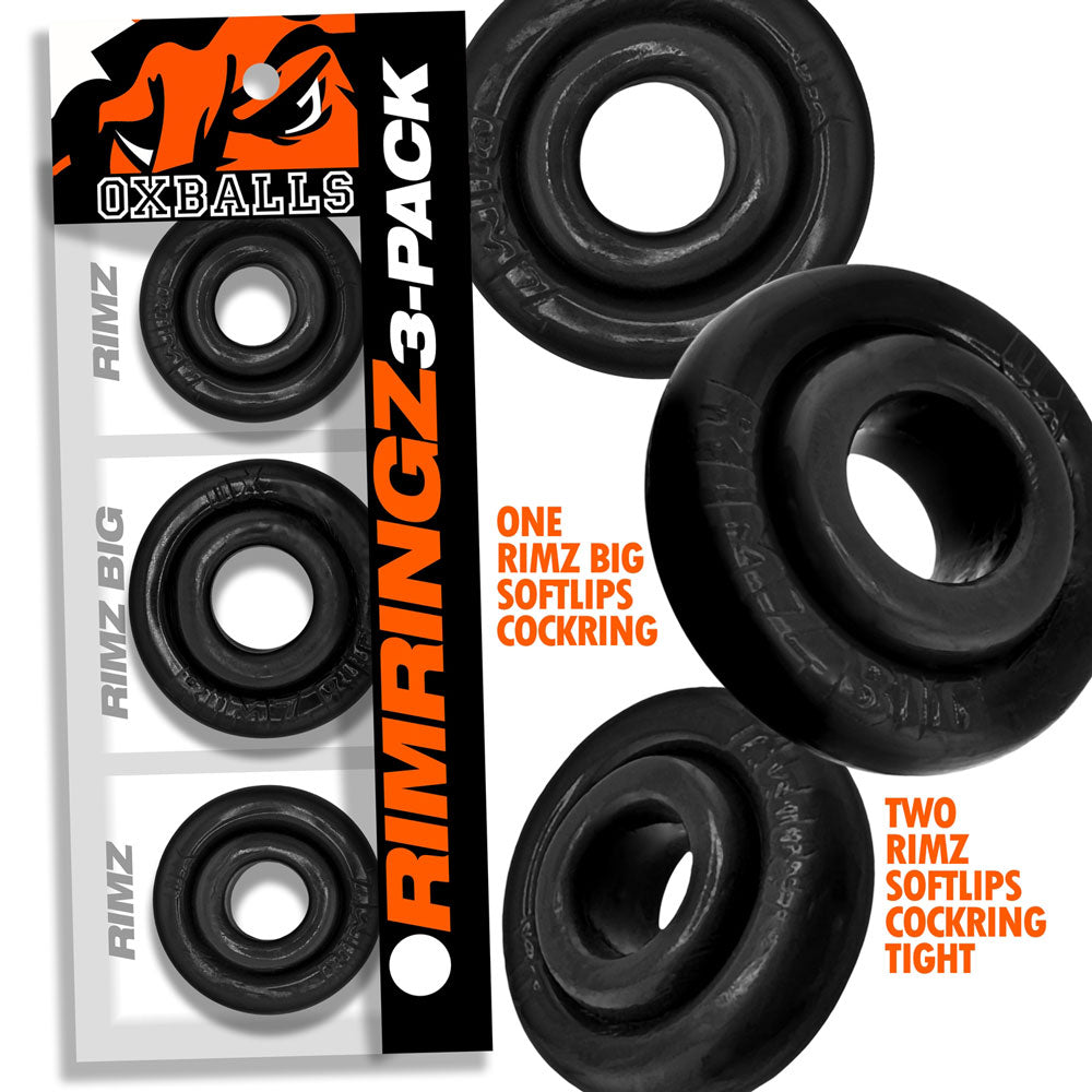 Rimringz Multi Size 3 Pack - Black