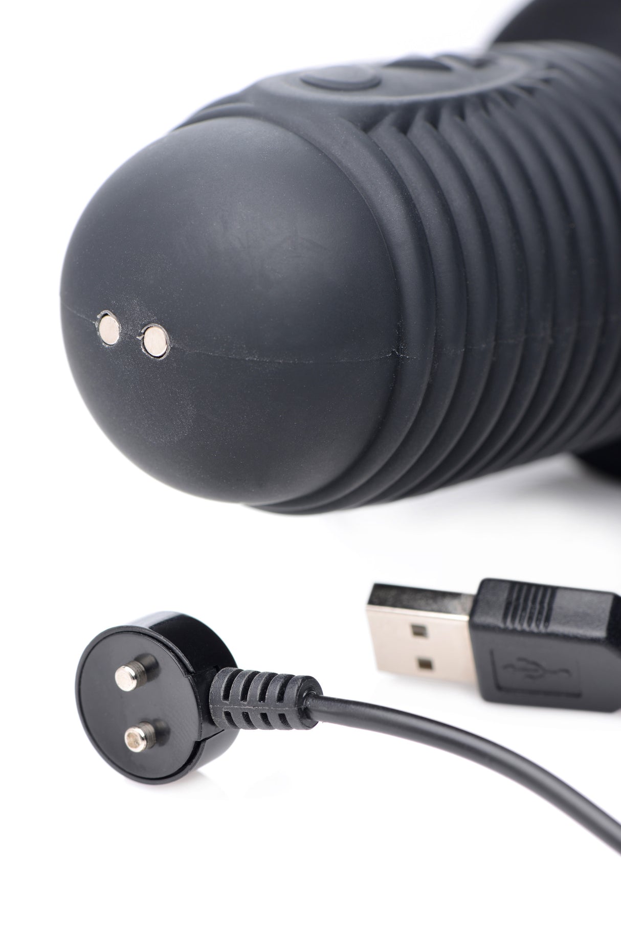 Power Pounder Vibrating and Thrusting Silicone Dildo by XR Brands