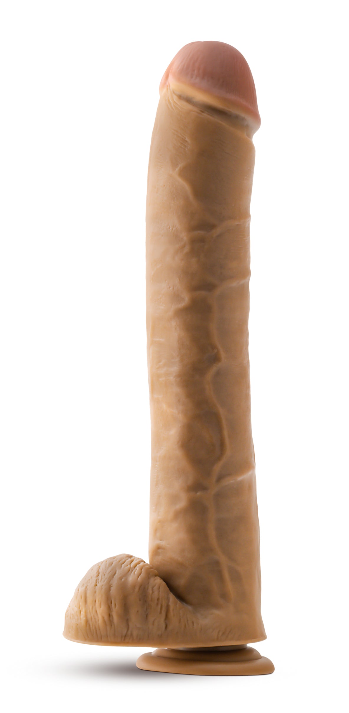 Blush Dr. Michael 14 Inch Dildo with Balls — Tan - BL-26407