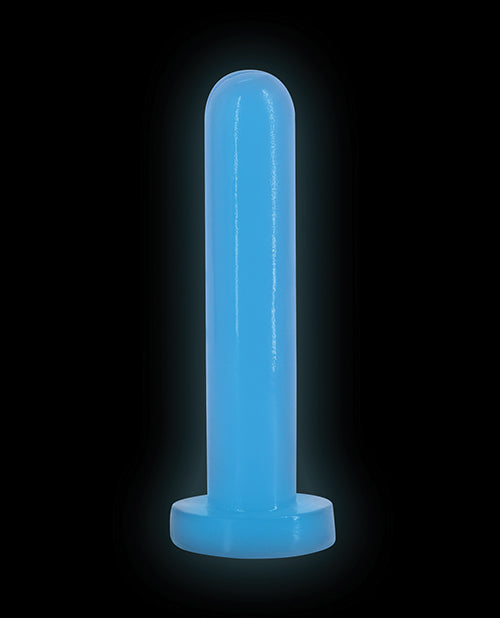 Firefly Thrill Glow in the Dark Dildo - Small - Blue by Firefly