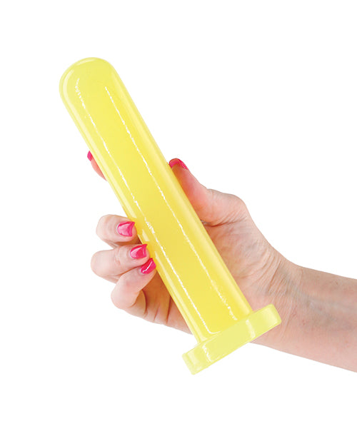 Firefly Thrill Glow in the Dark Dildo - Large - Yellow by Firefly