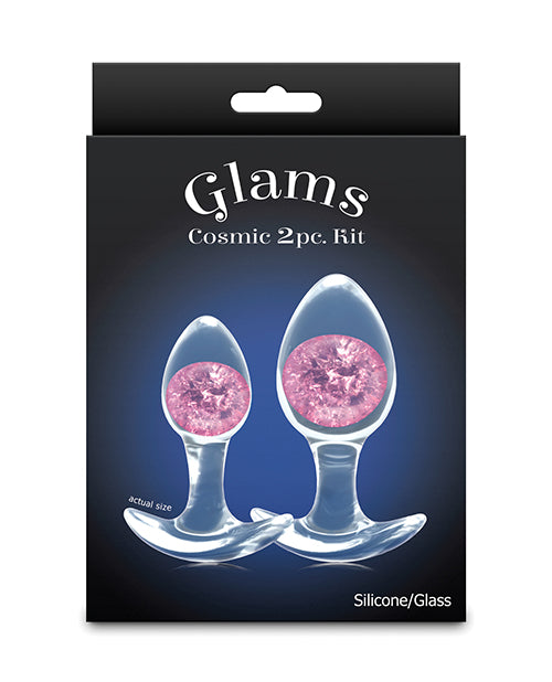 Cosmic Glams 2 pc Plug Kit - Pink by Cosmic Glams