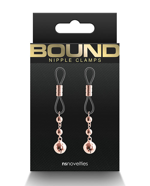 Bound D1 Nipple Clamps - Rose Gold by Bound