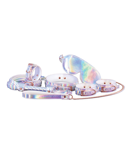 Cosmo Bondage 6-Piece Rainbow Bondage Kit (PU/PVC Vinyl)