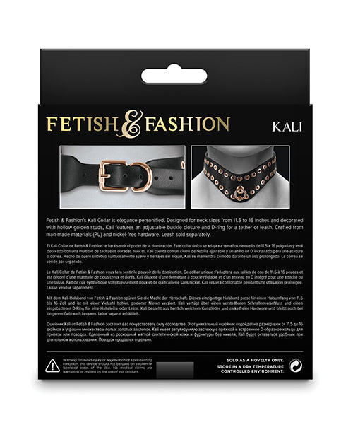 Fetish & Fashion Kali Collar - Black by Fetish & Fashion