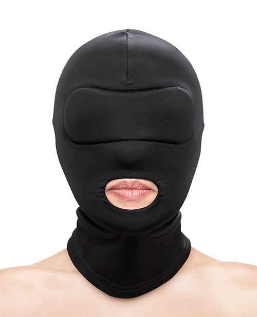 Fetish & Fashion Mouth Hood - Black by Fetish & Fashion