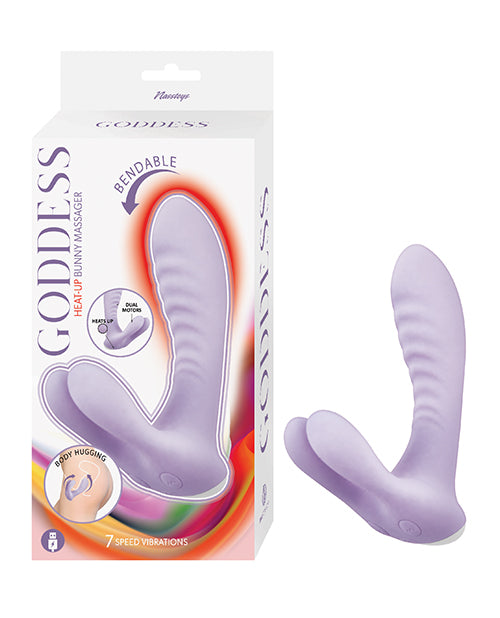 Goddess Heat-up Bunny Vibrator - Lavender by Goddess