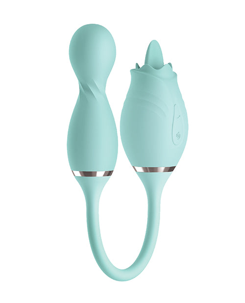 Blaze Exciter Vibe Aqua — USB Rechargeable Dual Stimulator