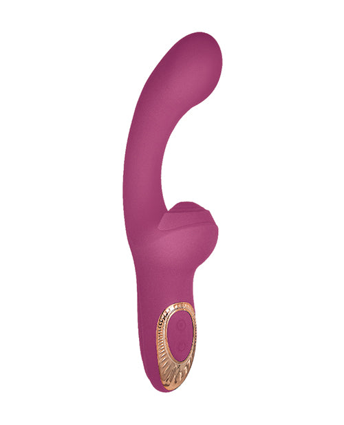 Blaze Heat Up Thumper Massager - Eggplant by Blaze
