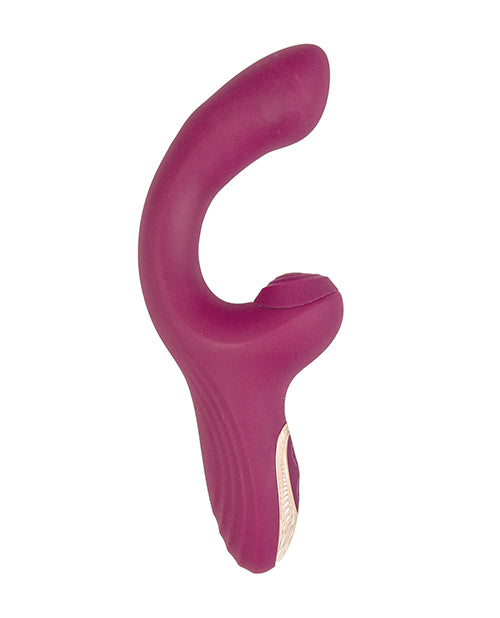 Blaze Heat Up Thumper Massager - Eggplant by Blaze