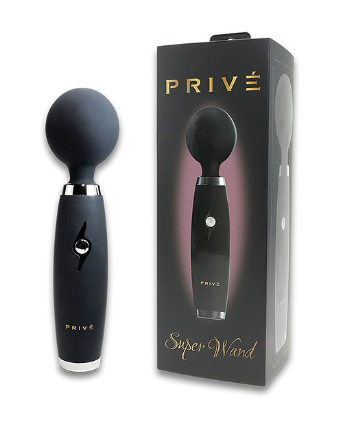 PRIVE Super Wand Massager - Black by Prive