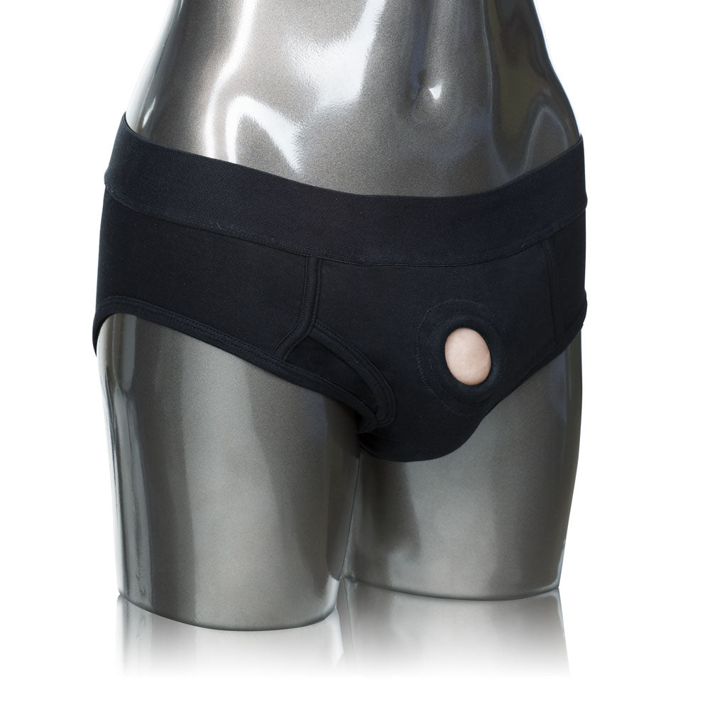 "Packer Gear Black Brief Harness Xl/2xl SE1575203"