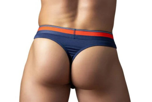 Male Power Soo Cumfy Modal Thong — Large/XL, Navy - MP-412299NVLX