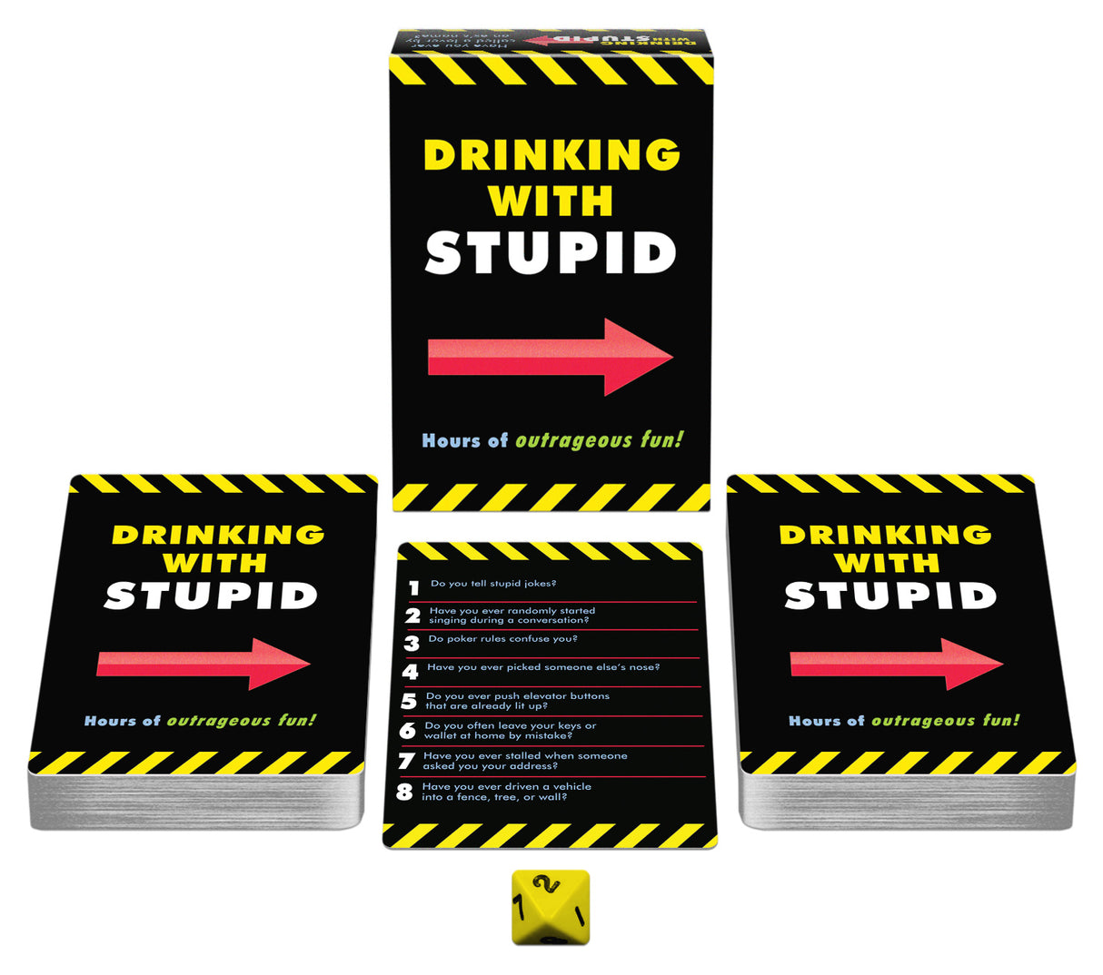 Kheper Games Drinking With Stupid — Adult Drinking Game, 69 Cards - KG-BGD84
