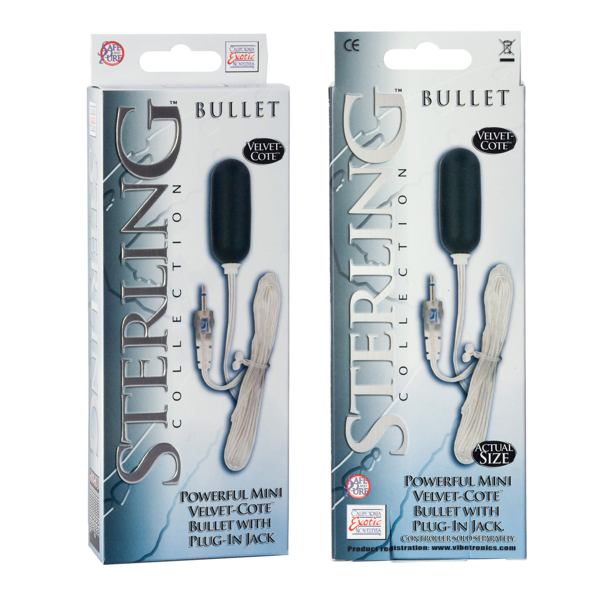 Sterling Collection Velvet Mini Bullet by CalExotics