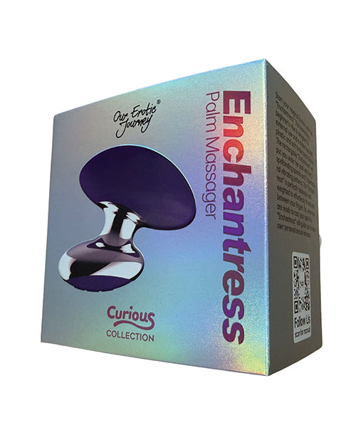 Curious Enchantress Palm Massager - Purple by Curious