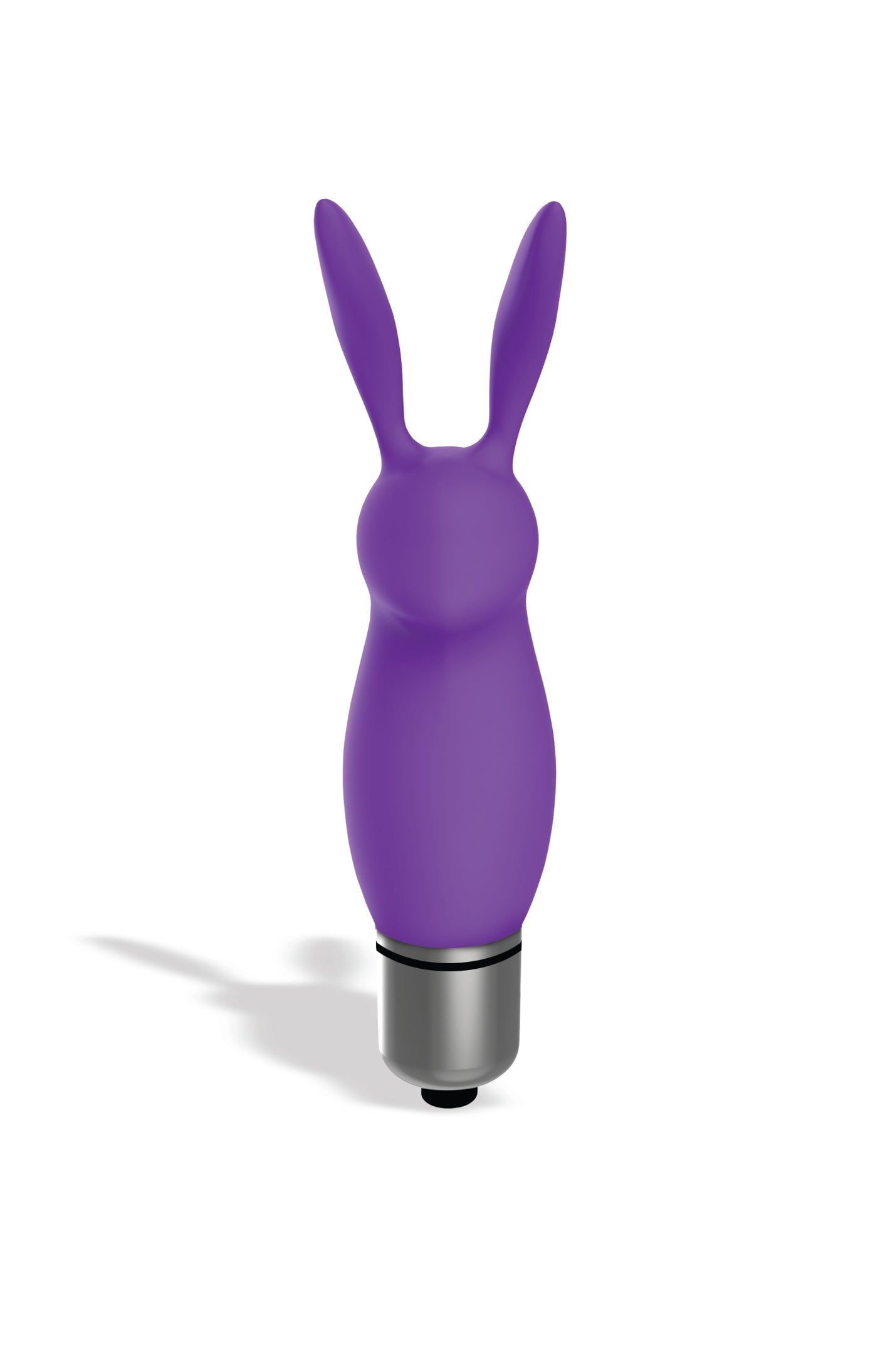 The 9's Silibuns Silicone Bunny Bullet - Purple by Icon Brands