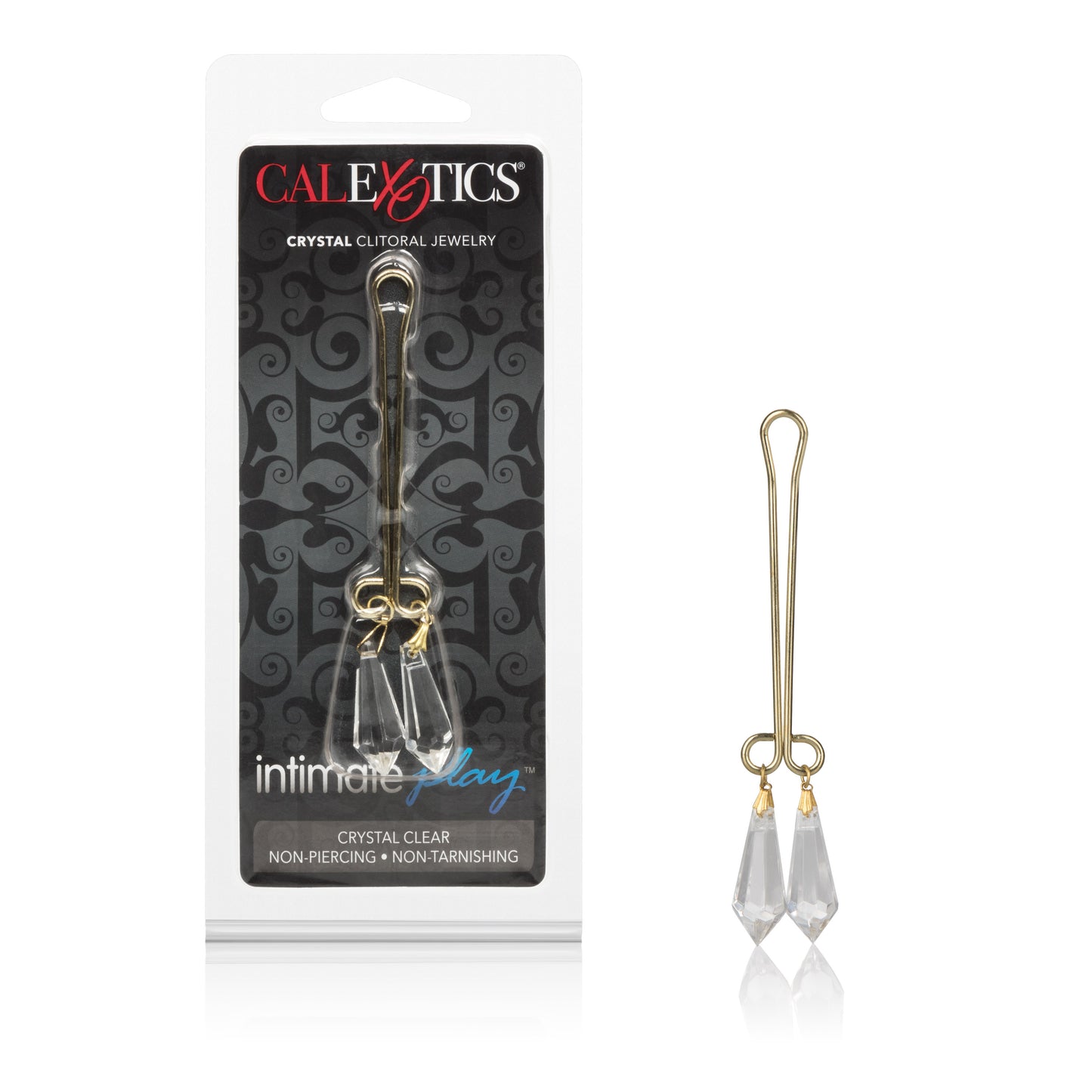 Intmate Play Clitoral Jewelry - Crystals by CalExotics