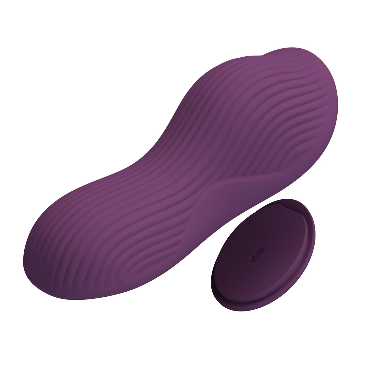 Pretty Love Mane Magnetic App-Controlled Panty Vibe, Purple - BW-022100HP