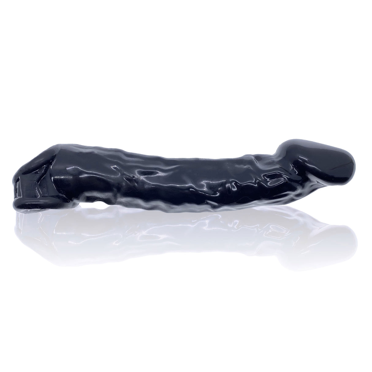 Oxballs Muscle Ripped Cocksheath — Black, ADJUSTfit - OX-3046-BLK