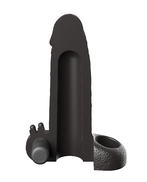Fantasy X-Tensions Vibrating Real Feel 2" Extension - Black by Fantasy X-tensions