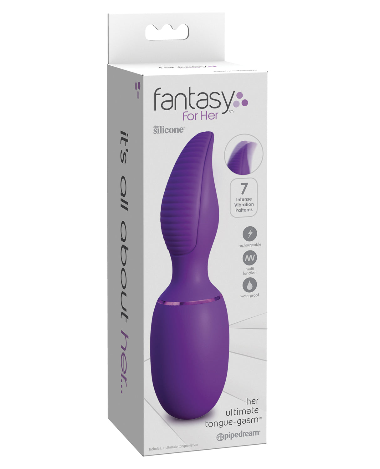 Fantasy For Her Ultimate Tongue-Gasm - Purple by Fantasy For Her