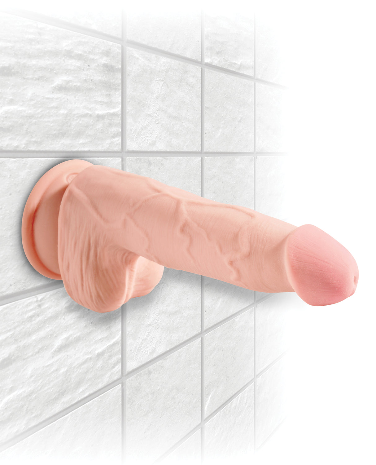 King Cock Plus 5" Triple Density w/Balls by King Cock