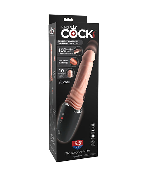King Cock Plus Thrusting Cock Pro - Light by King Cock