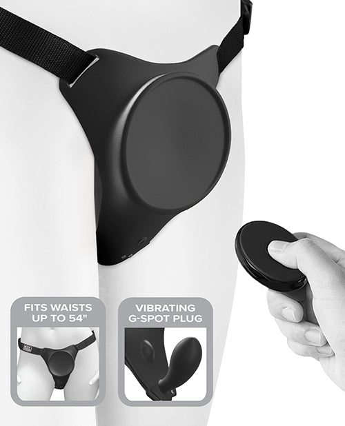 Body Dock G-Spot Pro Vibrating Strap-On Harness