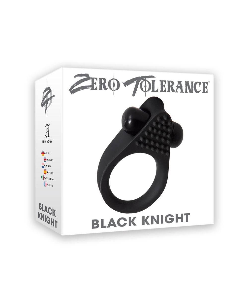 Evolved Novelties Zero Tolerance Black Knight Cock Ring - ZE-CR-3305-2