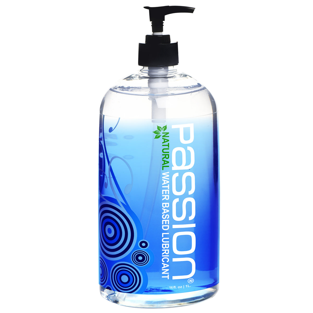 Passion Lubricants Passion Natural Water-Based Lubricant, 8 oz (Clear) - PL-100-8OZ