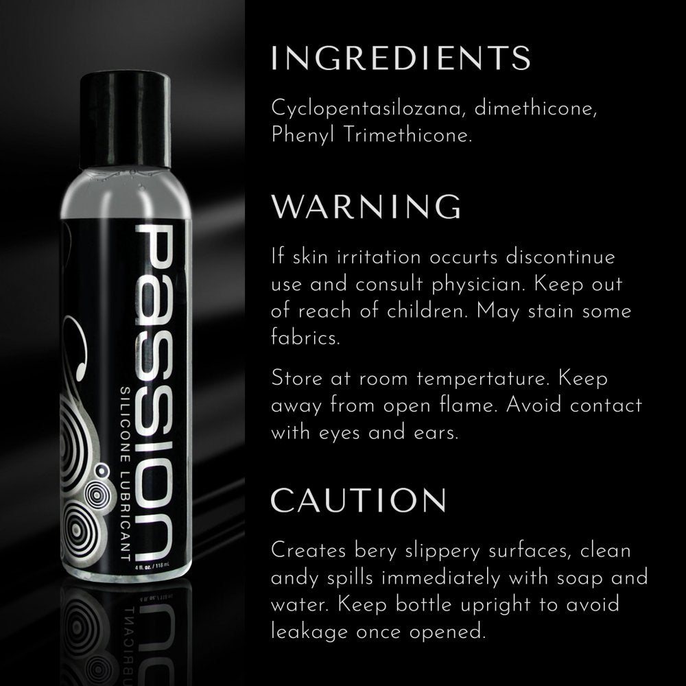 Passion Premium Silicone Lubricant - 4 oz - image 8