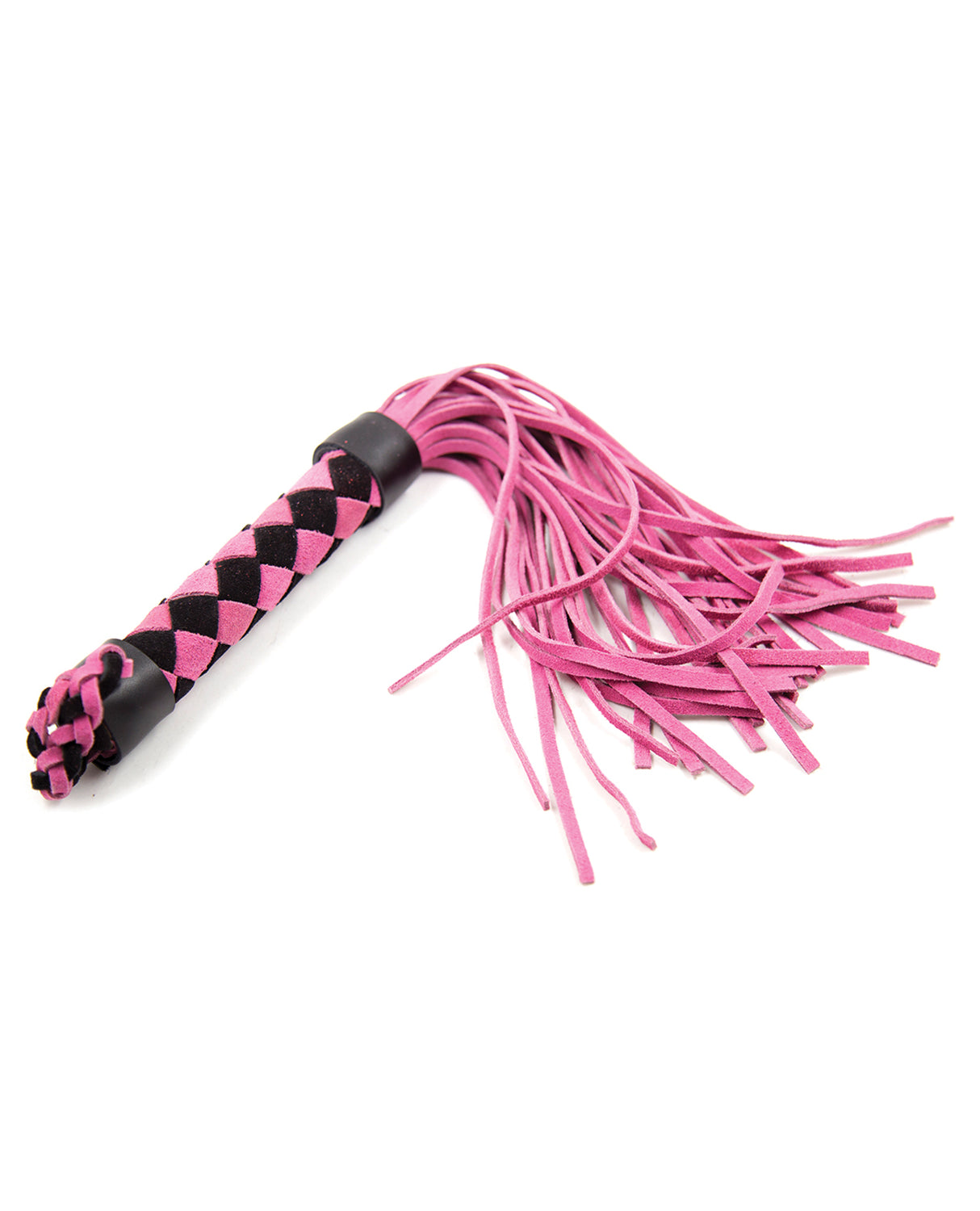 Plesur 15" Leather Flogger - Pink by Plesur