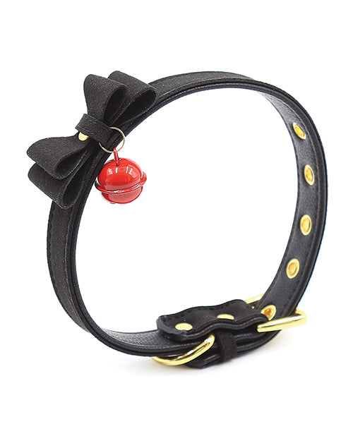 Plesur Cat Bell Bow Tie Collar - Black by Plesur