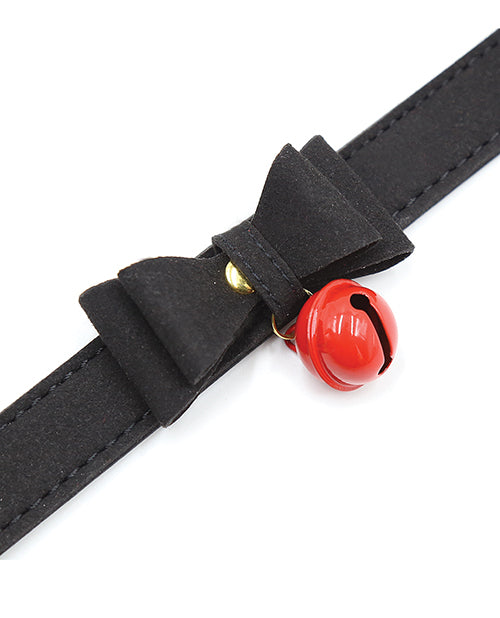 Plesur Cat Bell Bow Tie Collar - Black by Plesur