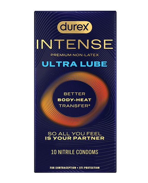 Durex Intense Ultra Lube Condoms - Box of 10 by Durex