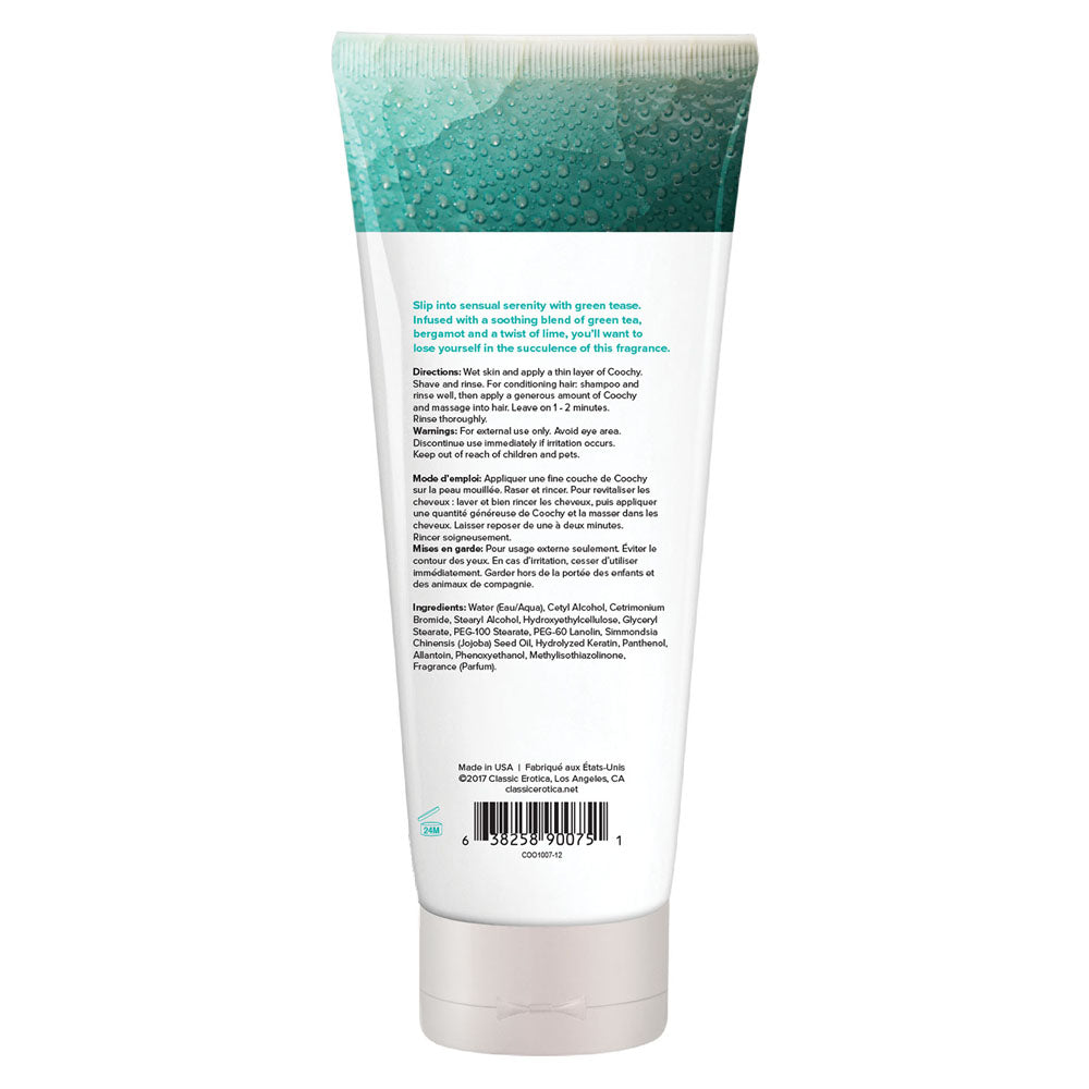Coochy Shave Cream Green Tease 12.5 Fl Oz. by Classic Brands