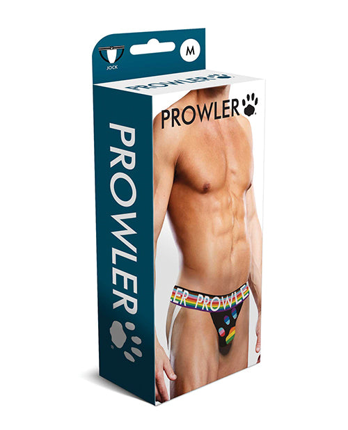 Prowler Oversized Paw Jock Strap - Black/Multi MD by Prowler